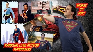 Ranking the Live Action Superman Actors Worst to Best