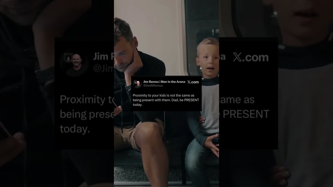 Dad, put down the phone!