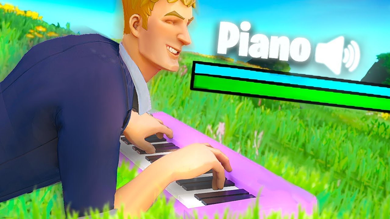 Talking Piano on Fortnite Causes ANGER ISSUES? 😂 (Piano Trolling)
