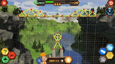 Bridge Construction Simulator 3d Level 29