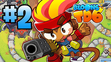 BLOONS TD 6 Gameplay/Walkthrough Part 2 - Gwendolin The Pyromaniac - Tree Stump