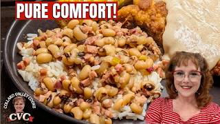 "Southern Hoppin' John with Smoked Ham: Pure Comfort!"