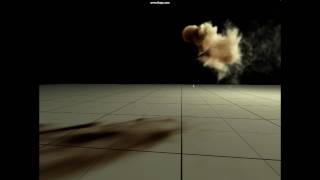 CUDA smokeParticles Demo with 8800GT 256MB