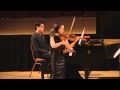 Debussy Clair de lune. Mari Lee, violin Dina Vainshtein, piano in HD (Simon)