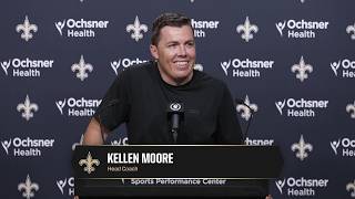 Kellen Moore talks Saints OTAs Day 7 | New Orleans Saints