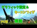 【ARKゆっくり解説】PC版のグラフィック設定&キーコンフィグ解説