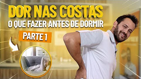 Qual a melhor posição para deitar quando está com dor na coluna?