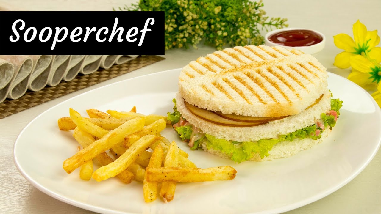 Chicken Mayo Sandwich Recipe By SooperChef