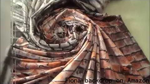 How to remove wrinkles from backdrops by Fiona