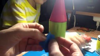 Ракета из бумаги и картона своими руками Ракета из бумаги и картона своими руками