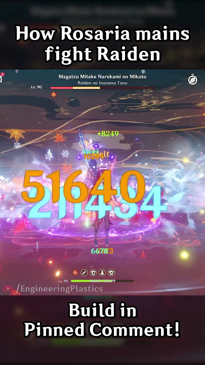 HOW ROSARIA MAINS FIGHT RAIDEN