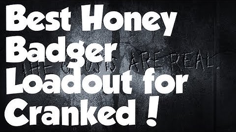 Best Honey Badger loadout! CoD Ghosts!