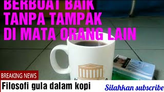 Filosofi gula kopi kehidupan