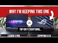 Why I'm Returning My Lenovo Legion 5 Pro for the Asus Zephyrus G15 (Gaming Benchmarks & Performance)