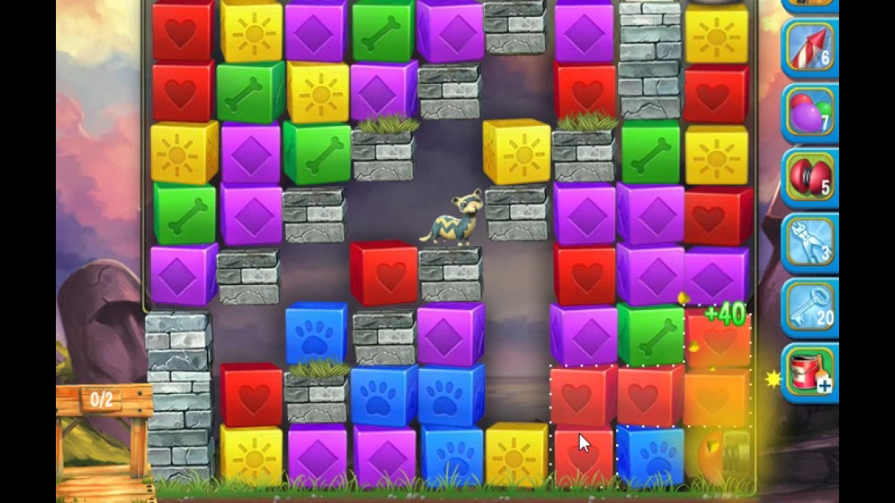 Pet Rescue Saga level 1661 no boosters 😈 ►TOBIAS DEAMON◄