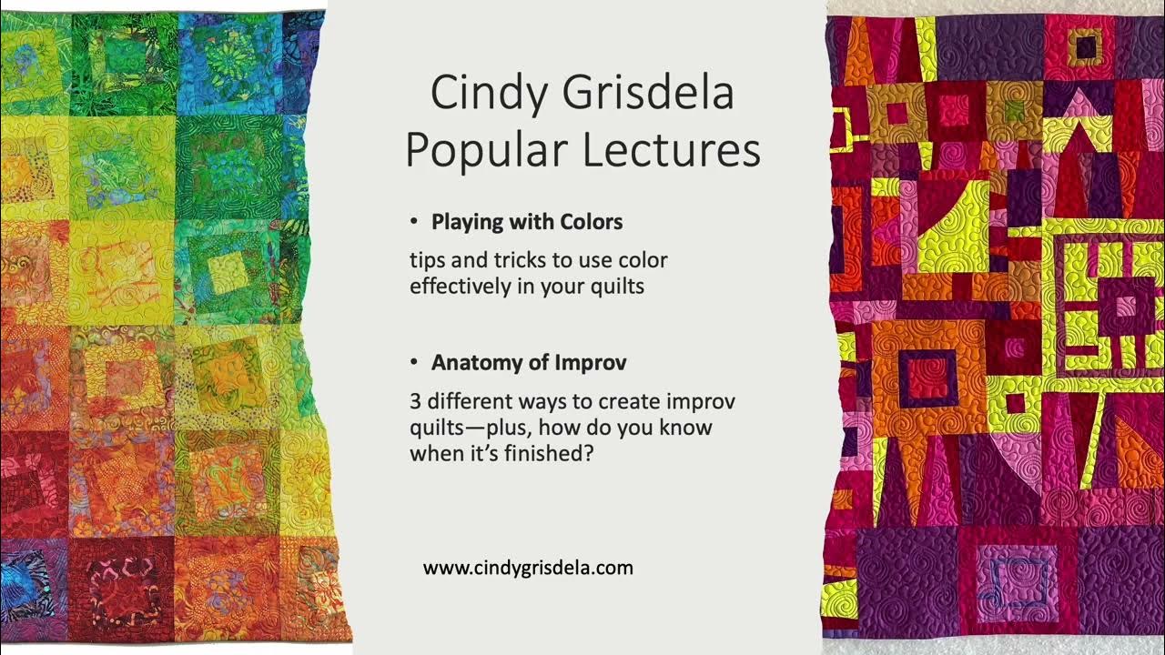 Global Quilt Connection Cindy Grisdela 2023 Intro YouTube