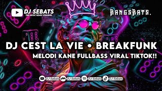 Download lagu DJ CEST LA VIE X MELODI KANE STYLE BREAKFUNK FULLBASS || TERBARU FYP TIKTOK 2024