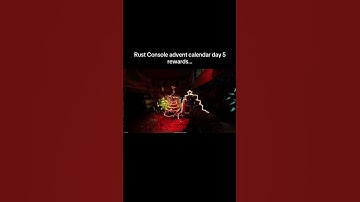 Rust Console advent calendar day 5 rewards…#shorts #rust #rustconsole #rustmobile