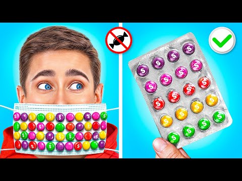 كيفية تهريب الأكل إلى المستشفى تحديات مضحكة Multi DO Challenge 