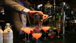 Love.Gin cocktail by Eden Mill Distillery & Brewery St Andrews. Love Potion cocktail The Adamson