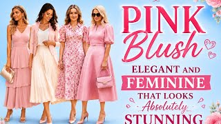 Athlete Statistics Blush Pink 🩷 Dresses That Look Absolutely Stunning | Elegant & Feminine Styles