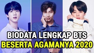 BIODATA BTS BESERTA AGAMANYA | BERITA ARTIS | AGAMA BTS | NAMA NAMA BTS