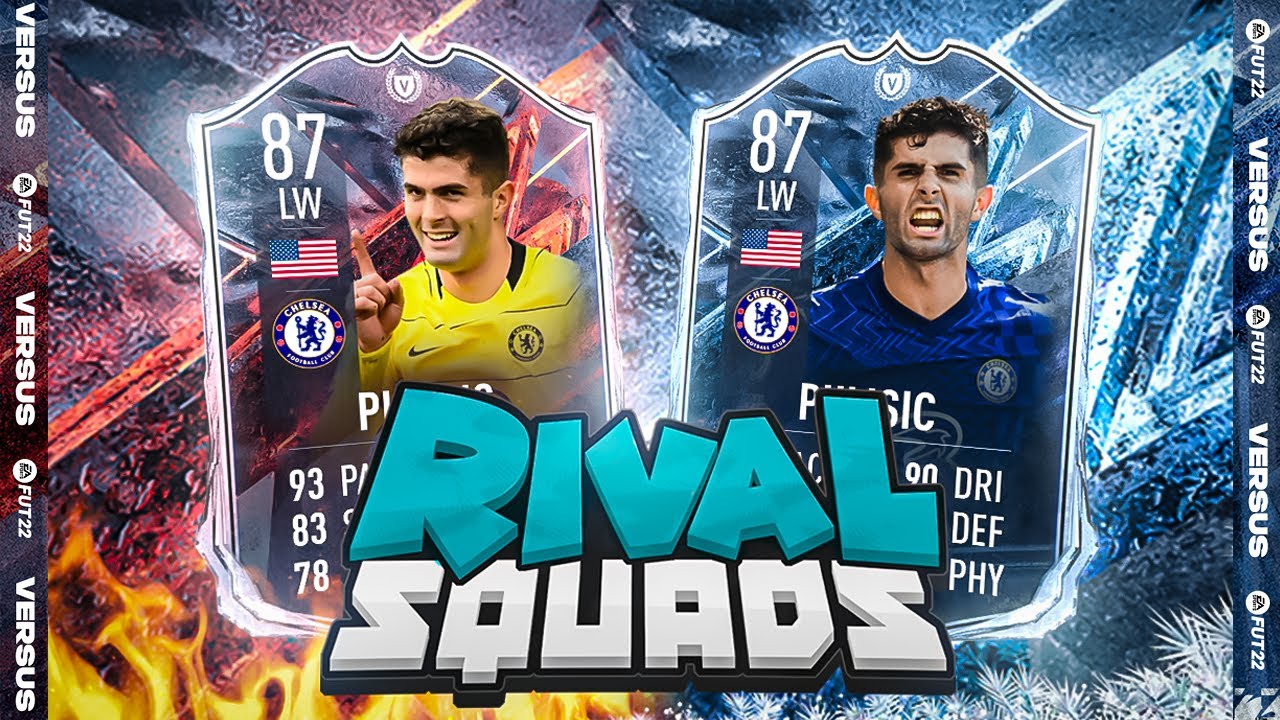 Fifa 22 Rival Squads!!! FUT Versus Pulisic vs Vernon!!!