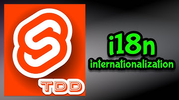 Svelte with Test Driven Development - internationalization i18n