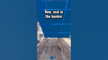 How To Make A Simple Roof Bunker In Rust!