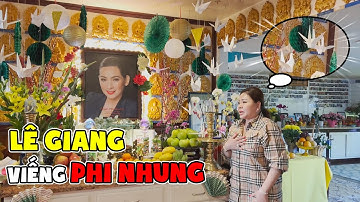 Lê Giang, Cát Tường, Thúy Nga, Phương Dung hát trước di ảnh PHI NHUNG | Lê Giang Official