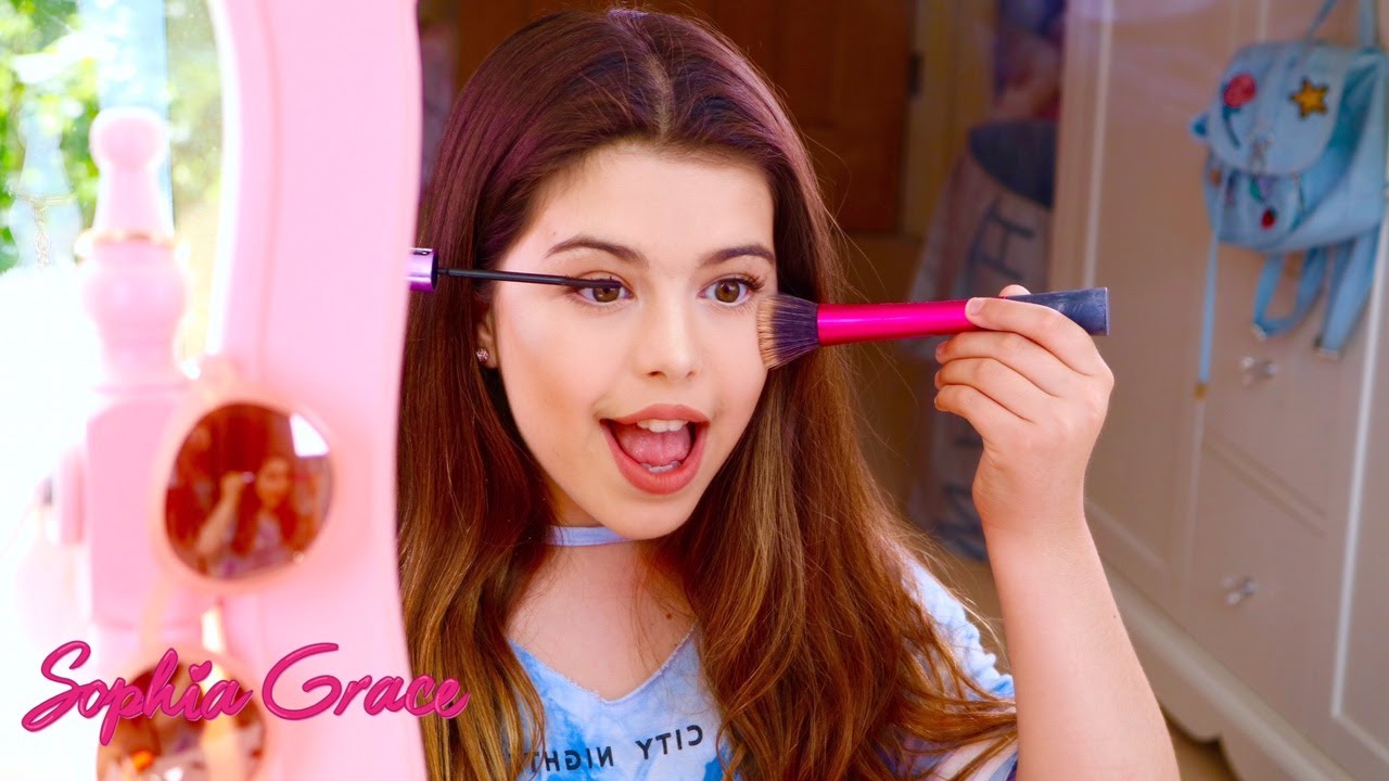 SOPHIA GRACE MAKEUP TUTORIAL 2017 YouTube