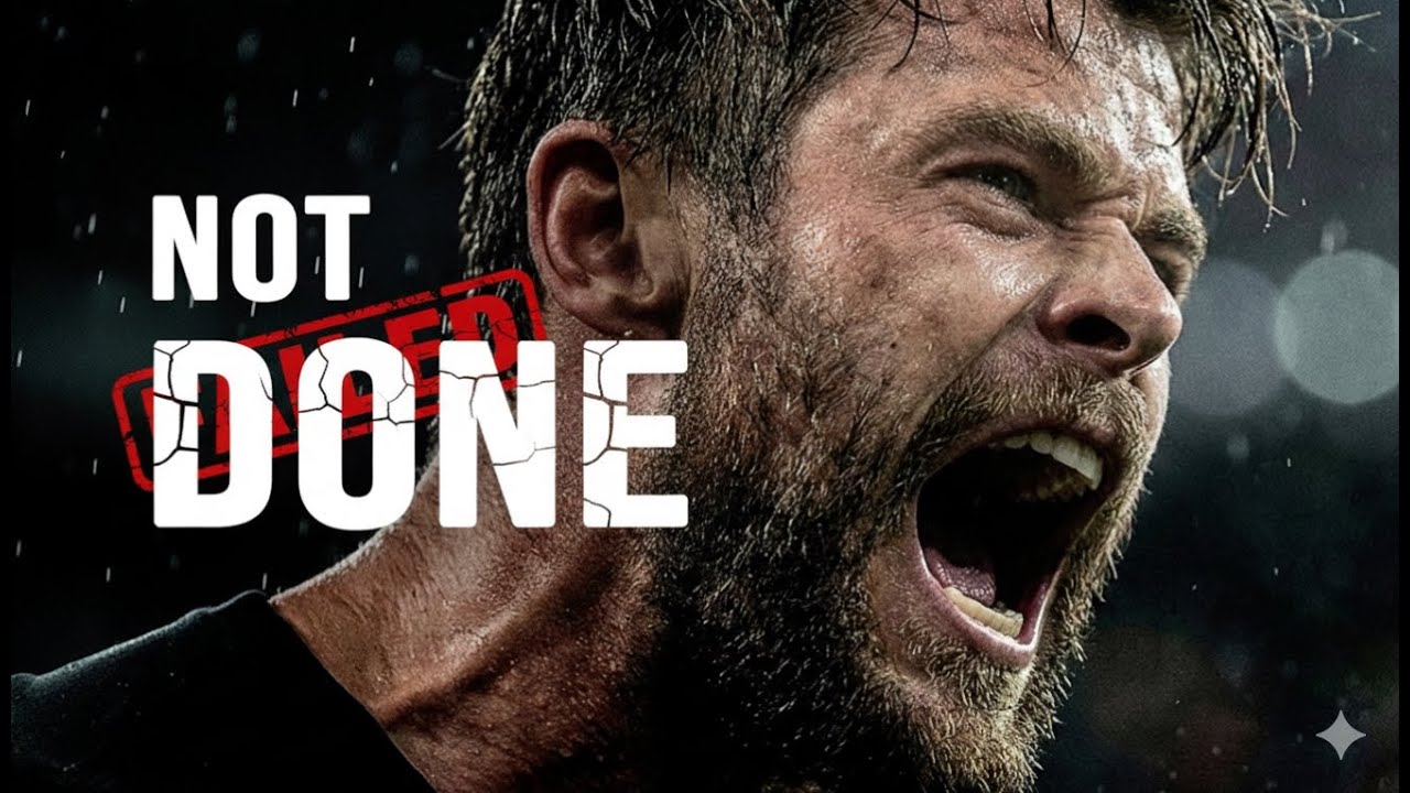I’M NOT DONE YET – Powerful Motivational Speech - YouTube