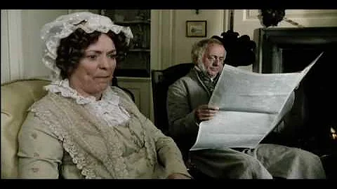 Discussing Mr. Bingley... scene from "Pride & Prejudice"