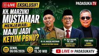 🔴LIVE EKSKLUSIF! KH. Marzuki Mustamar Menjawab: Maju Jadi Ketum PBNU?