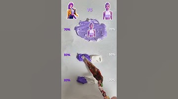 Guess The Mixed Color of KPop Demon Hunters Part 8 #kpopdemonhunters  #colormixing #satisfying #rumi