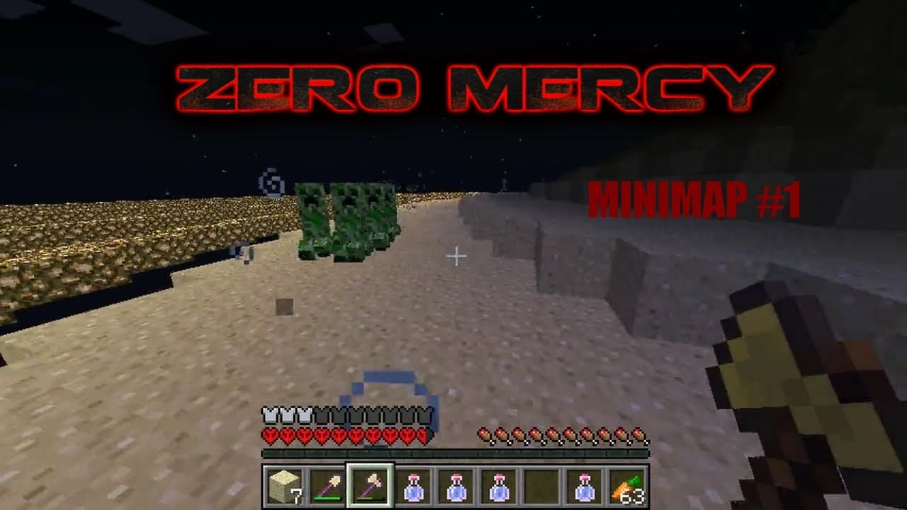 Minecraft: ZERO MERCY MiniMap #1 - Sandswarm [HD] - YouTube