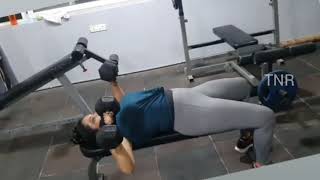 Actress Pragathi Mind Blowing Workout Pragathi Aunty Latest Gym Video