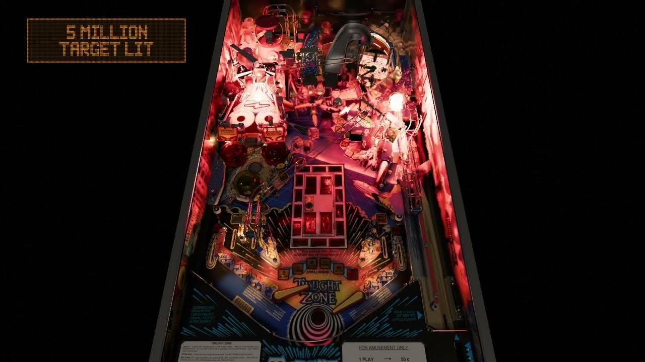 Vpx virtual game play twilight zone bally 1993 vpw edition youtube