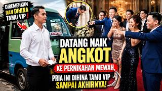 Arrived at a Luxury Wedding by Public Transit, Everyone Insulted Him Until the Hotel Executives B...