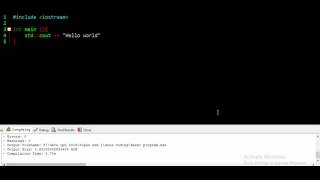 [C++] Membuat Program Hello world!