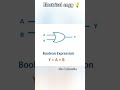 #Boolean expression of OR Gate #electricalengineering #education #viralshort #viral