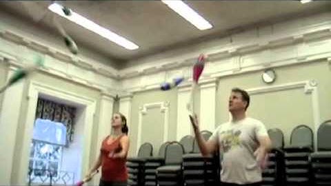 10 Club Anguish - "In Passing" with Tom Hamill - Juggling Club Passing Tricks