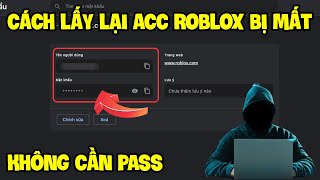 Cách Lấy Lại Acc Roblox Khi Bị Hack Mới Nhất 2025 Trên Điện Thoại Không Cần Mật Khẩu Cực Dễ Nha. Cách Lấy Lại Acc Roblox Khi Bị Hack Mới Nhất 2025 Trên Điện Thoại Không Cần Mật Khẩu Cực Dễ Nha.