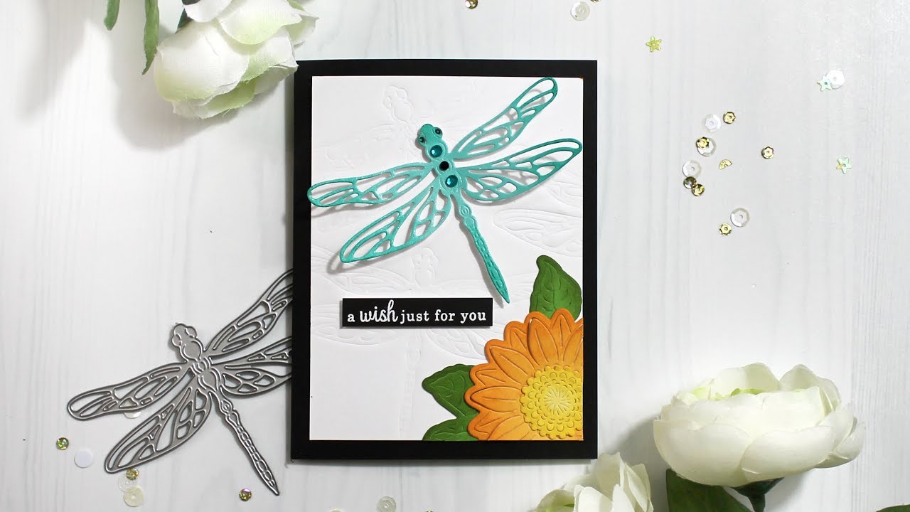 Pop-up Dragonfly Card