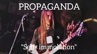 картинка: PROPAGANDA - Self Immolation 1996 ( г. Находка) #thrashmetal 