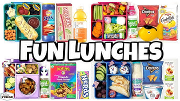 Letting YOU DECIDE our lunch 🍎 Making YOUR Lunches