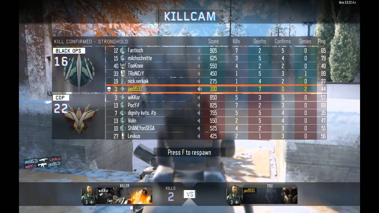 COD BO beta gameplay KILL CONFIRMED! - YouTube