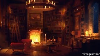 Tourist-Bedroom dreams theme while it’s raining and you’re in a cozy library