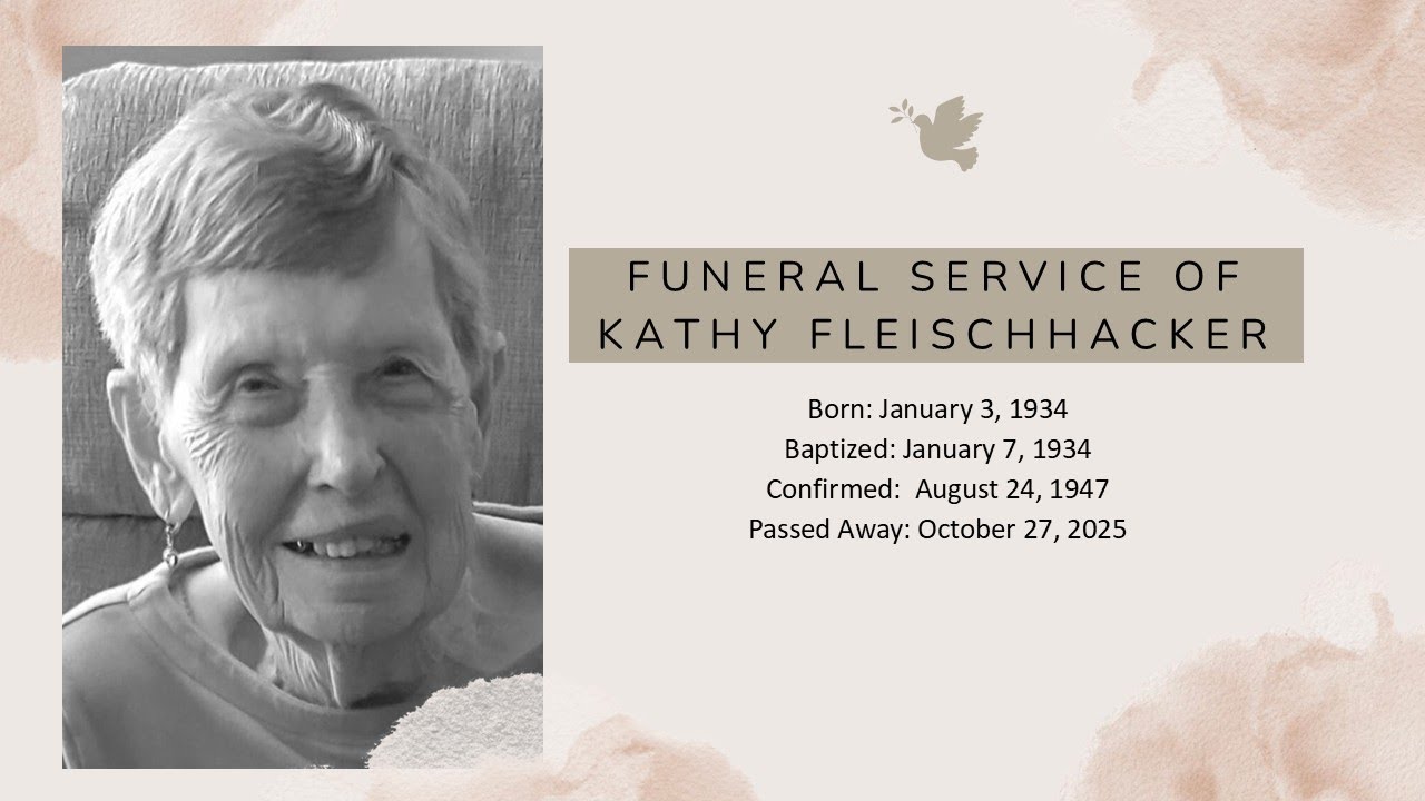 Funeral Service of Kathy Fleischhacker