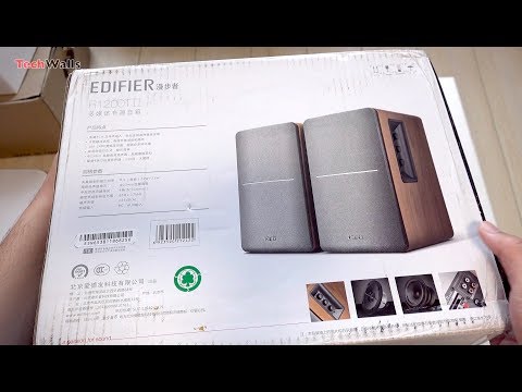 Edifier R1200TII Stereo Bookshelf Speaker Unboxing